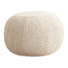 Burke Boucle Pouffe